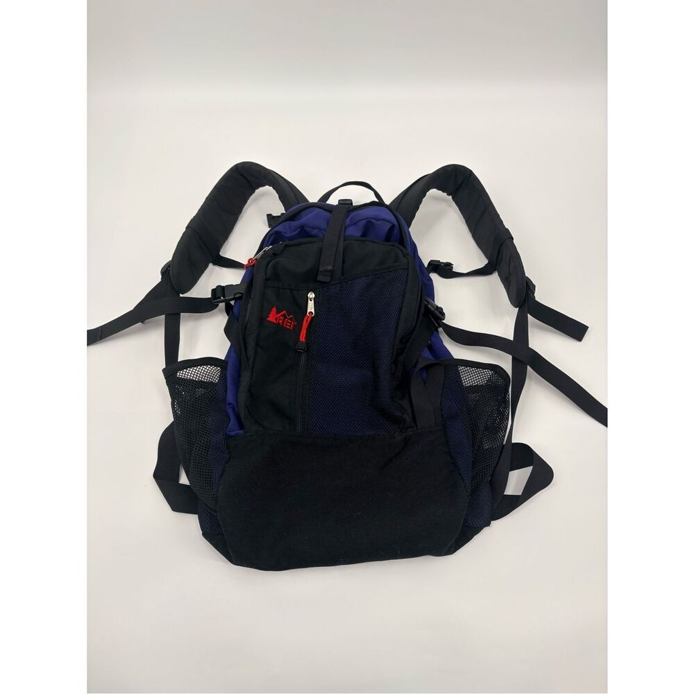 REI Black and Purple Daypack Backpack